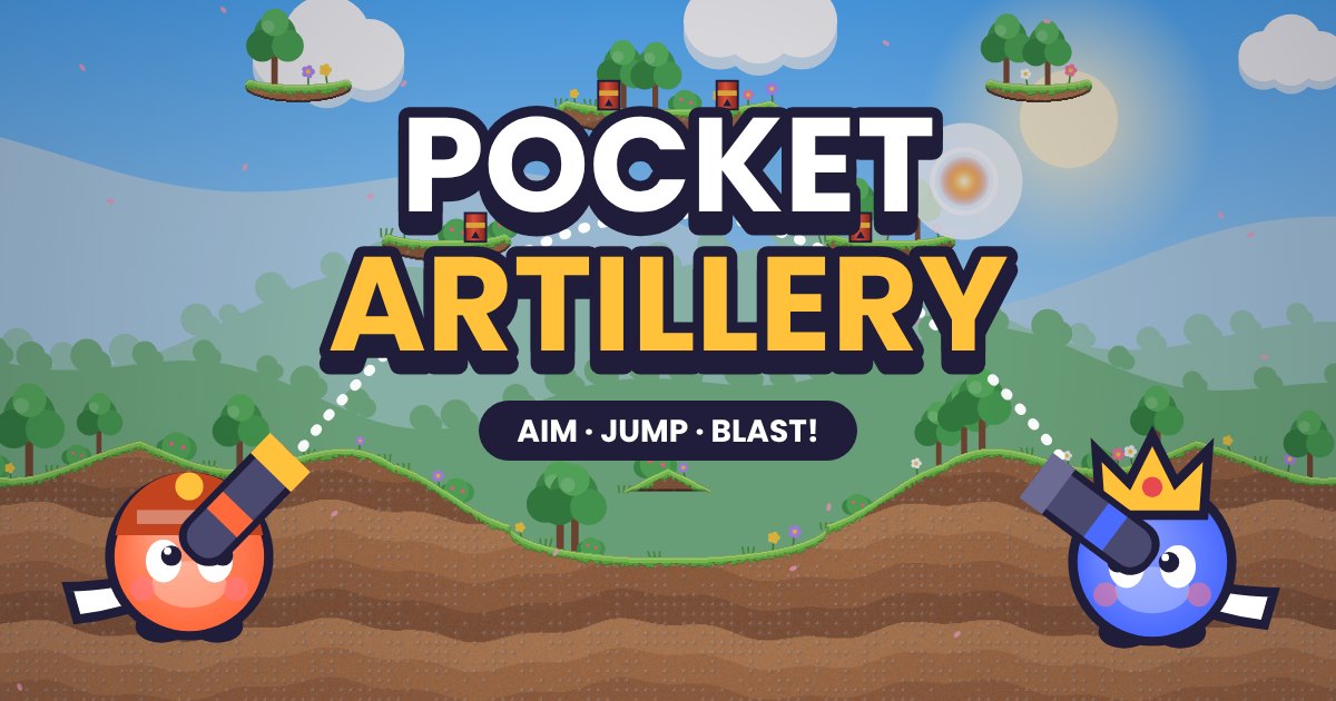 Pocket Artillery – Aim. Jump. Blast!